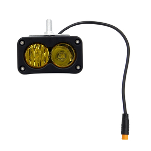 Baja Style <b>Light</b> Ebike Headlight 3-Pin Julet Waterproof Connector 12V-60V Wide for Ridstar Q20 electric <b>bicycle</b> E-BIKE Parts - Product Image 6