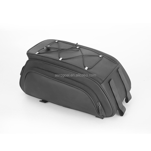 ASRQGOAL 야외 여행을 위한 퀵 릴리스 뒷좌석 랙 및 반사 트렁크 캐리어가있는 방수 라이딩 백 - Product Image 1