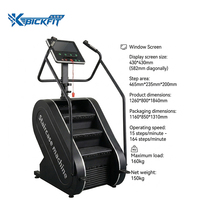 Bickfit ST5 Stair Master, machine d'escalade pour personnes âgées, exercice aérobie, usage commercial, équipement de fitness électrique, LED