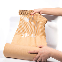 Rouleau de papier artisanal en nid d'abeille recyclé de haute qualité - Taille personnalisable GSM OEM Papier d'emballage pour cadres photo Projets d'artisanat Gratuit
