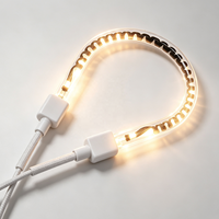 Lampe chauffante infrarouge en fibre de carbone en forme de poire, personnalisée, 220V 800W, pour remplacement d'éléments chauffants de radiateurs électriques et de friteuses à air