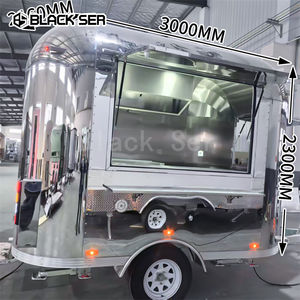 รถขายอาหารเคลื่อนที่สแตนเลสแบบทำเอง <span class=keywords><strong>มือ</strong></span><span class=keywords><strong>สอง</strong></span> พร้อมครัวครบชุดและบันได - Product Image 2