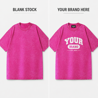T-shirt Homme Streetwear Rétro Oversize en Coton 100% 230gsm, Lavage Acide, Impression Gonflée, Logo Personnalisé