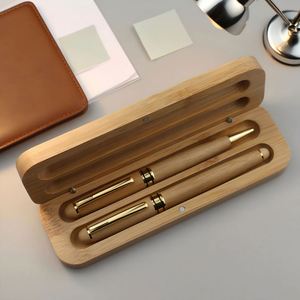 Wholesale Custom PS-20250821-03 Custom Logo Bamboo Ballpoint <b>Pen</b> 0.5mm Writing Width Multicolour Promotional Fashion - Product Image 6