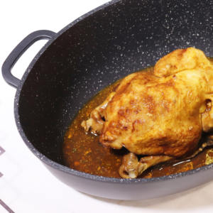 Sartén Ovalada para pescado a la parrilla con diseño de seguridad, juego de bandejas para hornear asador de <span class=keywords><strong>aluminio</strong></span> <span class=keywords><strong>fundido</strong></span> antiadherente - Product Image 4