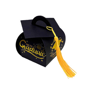 Caja para <span class=keywords><strong>Gorro</strong></span> <span class=keywords><strong>de</strong></span> Graduación 2026, Bolsa <span class=keywords><strong>de</strong></span> Embalaje para <span class=keywords><strong>Dulces</strong></span> Sorpresa para Fiesta <span class=keywords><strong>de</strong></span> Graduación, Bolsa Creativa <span class=keywords><strong>de</strong></span> Papel <span class=keywords><strong>con</strong></span> Borla Dorada - Product Image 6