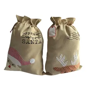 2023 популярные рождественские подарочные пакеты, рождественские сумки, детские подарочные пакеты для яблочных конфет