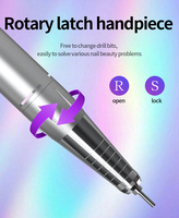 Professionnel Portable 35000 tr/min sans fil perceuse à ongles Machine outil de manucure électrique pour Salon ou maison bricolage polisseur à ongles