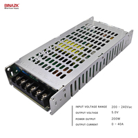 Bina 5v 40a 200w transformateurs éclairage vidéo Audio visuel Led armoire murale alimentation
