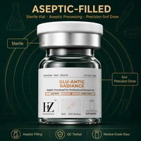 Sérum Éclaircissant Anti-Glycation et Anti-Âge au Glutathion et Niacinamide en Ampoule de 5ml – Vente en Gros, Marque Privée OEM, Soin Visage