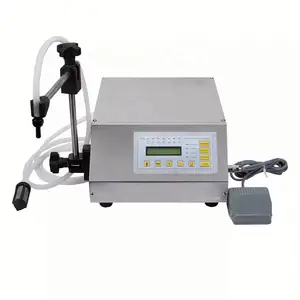 Sıcak satış GFK-160 dijital kontrol dolum makinesi küçük taşınabilir sıvı dolum makinesi