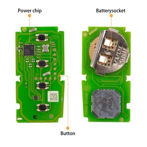 Xhorse Xsto01en Từ Xa Thông Minh <span class=keywords><strong>Key</strong></span> Toyota Xm38 4D 8A 4A Tất Cả Trong Một 4 Nút <span class=keywords><strong>Key</strong></span> Tiếng Anh - Product Image 4