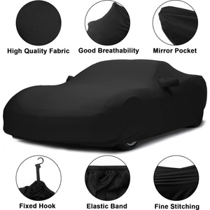 Housse de voiture intérieure pour <span class=keywords><strong>Porsche</strong></span> 911 2012-2022, luxueuse, douce, extensible, en satin, sur mesure, anti-poussière, pour garage souterrain, exposition automobile - Product Image 4