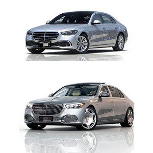 Modificación de Estilo <span class=keywords><strong>Maybach</strong></span> para Clase <span class=keywords><strong>2021</strong></span>+ W223 S450 S350 S500 S400, Parrilla Delantera y Trasera Grande para Benz S - Product Image 2