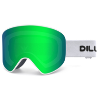 Lunettes de ski magnétiques sportives, verres anti-buée double couche, logo personnalisé, lunettes de snowboard, lunettes de motoneige OTG pour activités de plein air