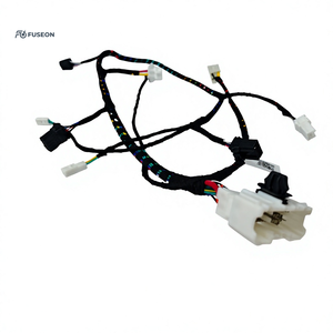 Faisceau de câblage de châssis de véhicule, assemblage multi-branches, connecteur noir, faisceau de câblage automobile personnalisé OEM 12V 24V - Product Image 3
