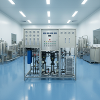 Système de Traitement d'Eau par Osmose Inverse et Électrodéionisation (ROEDI) Personnalisé – Pompe et Noyau de Filtration pour Eau Ultra-Pure