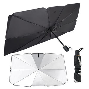 Pare-soleil de voiture pliable à <span class=keywords><strong>mini</strong></span> poche inversée à impression personnalisée Bouteille de vin personnalisée intelligente portable avec <span class=keywords><strong>parapluie</strong></span> promotionnel personnalisé - Product Image 2