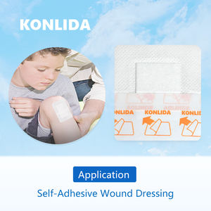 طب العيون للتنفس يستخدم خلع الجروح ذاتية اللصق متعددة الأحجام معقمة من أجل الجروح والحروق والخدوش - Product Image 5