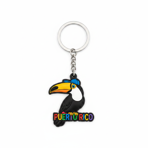 Puerto Rico <b>Key</b> <b>Chain</b> 300pcs 25DZ/CS PVC Keychains - Product Image 2