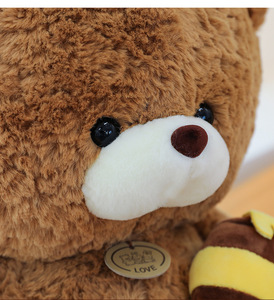 Manoplas de alta calidad <span class=keywords><strong>Brey</strong></span>, oso de peluche, muñeco de peluche, muñeco de gran tamaño, regalo de cumpleaños para niños, oso abrazador para niña, venta al por mayor - Product Image 2