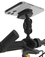 Soporte de teléfono móvil para motocicleta, soporte universal para móvil, soporte magnético para teléfono para bicicleta, plástico ajustable