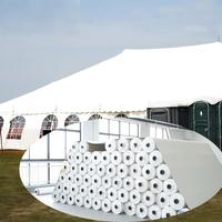 Bâche en toile de tente robuste enduite de PVC tissé, imperméable, pour abris industriels et solutions de camping