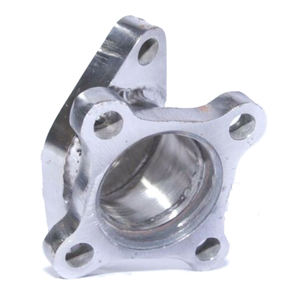 Adaptateur en acier pour soupape de décharge <span class=keywords><strong>HKS</strong></span> 4 boulons vers soupape de décharge Tial 2 boulons, compatible avec Hon*a B*W - Product Image 1