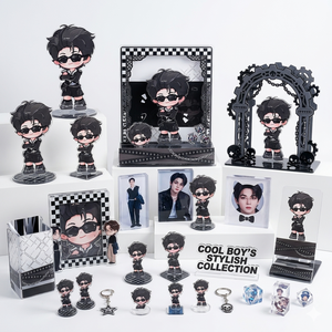Customized transparent acrylic keychains <b>creative</b> K-pop commemorative <b>gifts</b> set - Product Image 3