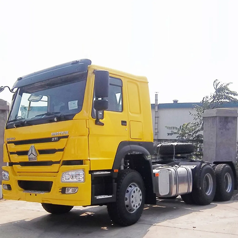 Howo Used 371HP 420HP HW76 Cab Truck Tractor For Sale