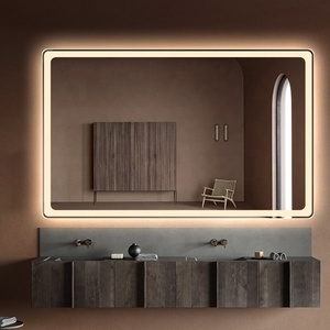 Gương Led Thông Minh Gắn Tường Phòng Tắm Hiện Đại Với Màn Hình Hiển Thị Thời Gian - Product Image 5