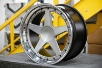 Jantes Vossen GEN-01 (3 pièces) avec enjoliveurs et écrous d'origine Vossen - Prix et vente de jantes Vossen