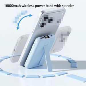 Wireless Charging 10000Mah Portable Power Bank Fast Charger Pd22.5W 4-In-1 for Travel With Holder Stand - Product Image 3