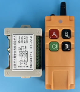 รีโมทคอนโทรล220V AC รีโมทกันน้ำรีโมทอุตสาหกรรมรีโมตสวิตช์ APAC-4S 220V - Product Image 3