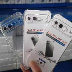 TPU transparente de 1,5mm con Airbag de cuatro esquinas, funda de teléfono con absorción de impacto anticaída para <span class=keywords><strong>Google</strong></span> Pixel Tecno Itel Infinix - Product Image 4