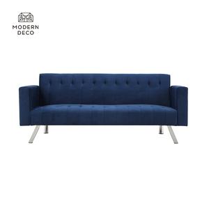 Canape lit KD-sofá cama plegable 2 en 1, sofá convertible de terciopelo, bajo precio - Product Image 2