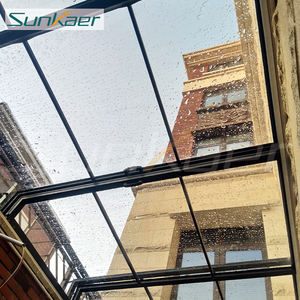 Gran oferta, cubierta de techo de solárium retráctil personalizada fuerte y estable, carcasa de techo de solárium retráctil - Product Image 6