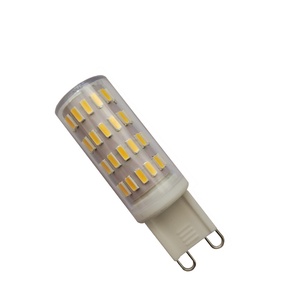DCAC 12-24V 3.5W G9 <span class=keywords><strong>LED</strong></span> <span class=keywords><strong>ampoule</strong></span> de maïs en céramique Dimmable SMD CRI80 3000K-6000K lampe de remplacement <span class=keywords><strong>halogène</strong></span> à économie d'énergie pour résidentiel - Product Image 1