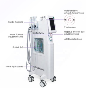 Dispositivo de Belleza Multifuncional de Hidrodermoabrasión con Vacío para Limpieza Facial Profunda, Pantalla Táctil de 7 Pulgadas, Máquina de Oxígeno Jet Peel - Product Image 3