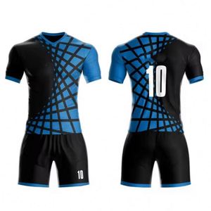 <b>Cheap</b> Design Name Number Breathable Short Sleeve Football Full Kits Jerseys for Teams Soccer Uniform in Wholesale - Product Image 4
