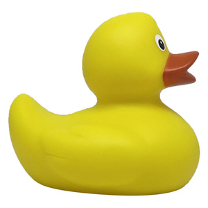 Nhà Sản Xuất Khuyến Mại Biểu Tượng Tùy Chỉnh Ducky Tắm Đồ Chơi Loại Màu Xanh Duckie Float Squeaky Cao Su Màu Đen Vịt 8*7*7Cm Làm Bằng Nhựa - Product Image 6