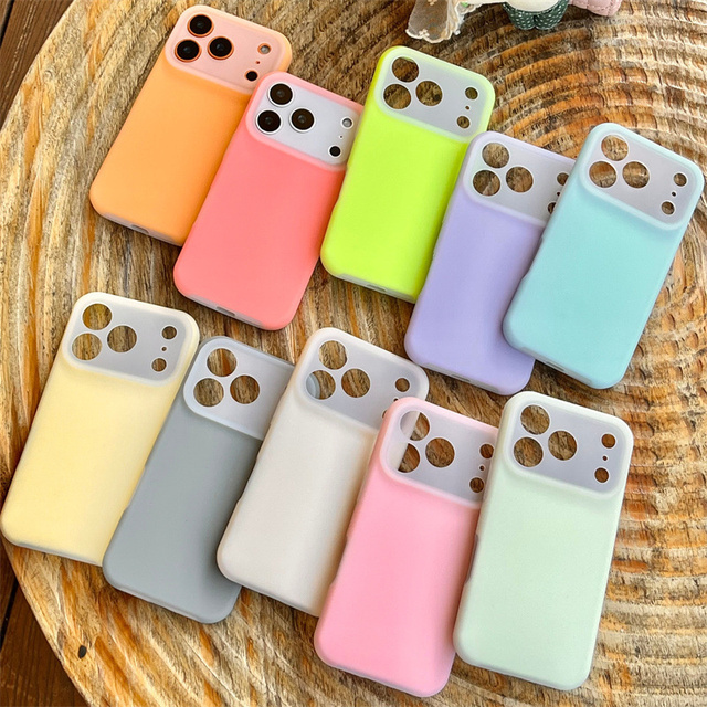 Jelly Liquid Silicone Mobile Phone Case for iPhone 17 Pro Max 17 Air 17 16 15 14 13 12 11 Shockproof Matte Back Cover