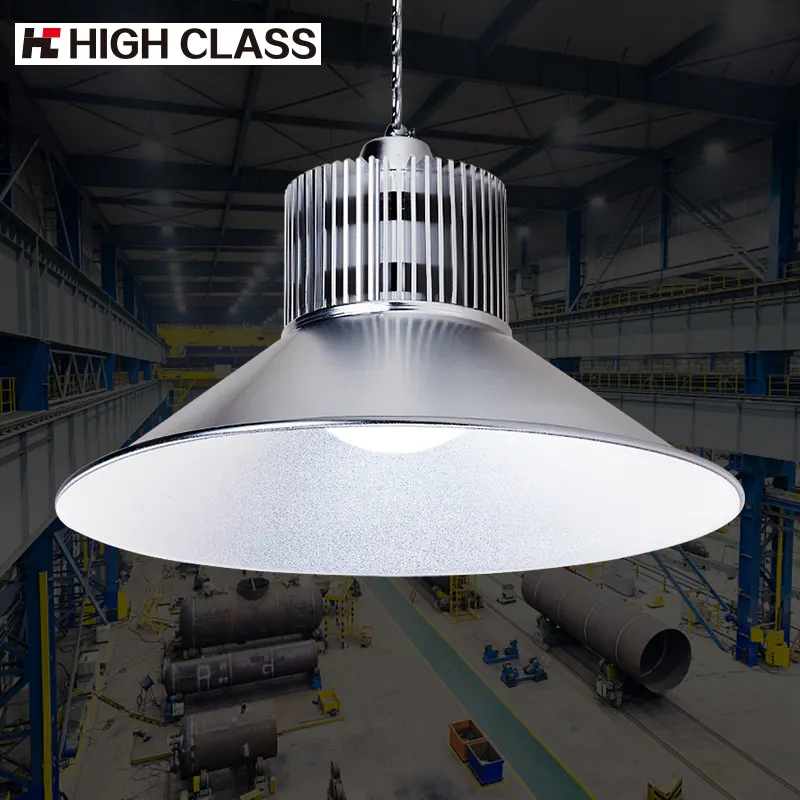 China Manufacturers Hot Sale Aluminum High lumen Unique IP44 Waterproof 50W LED High Bay Light