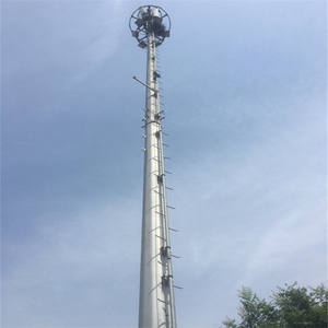 20m 25m 30m 35m 40m 42m 자체 지원 Q235/Q345 스틸 핫 아연 도금 ISO9001 인증 30 년 이상 통신 타워 - Product Image 2