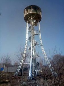 보안 감시탑 경비실 플랫폼 관측탑 철골 구조 관광탑 50년 수명 용융 아연 도금 - Product Image 3
