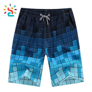 Shorts <span class=keywords><strong>de</strong></span> bain pour hommes personnalisés avec impression par sublimation, confortables, imperméables, style hawaïen, pour la natation et le fitness - Product Image 6