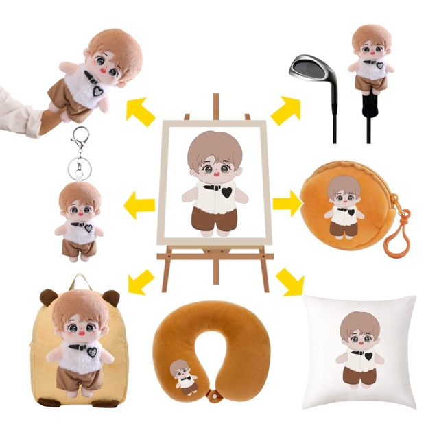Hot Selling Custom Logo Toys Plush Custom Stuffed Animals Cute Animal Design Plushei Toys