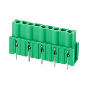 Bloque de Terminales de Contacto de Cobre de 2 Polos, Enchufable, Ángulo Vertical, KF2EDGB, 7.5/7.62mm, 11-20 AWG, 300V, 20A - Product Image 1