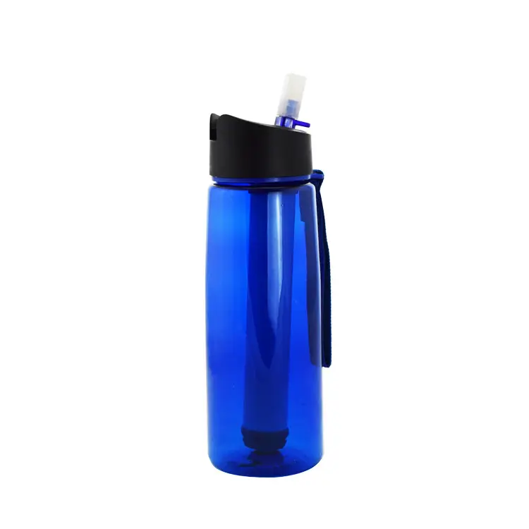 Уличная бутылка для воды с изолированным фильтром BPA, портативный водородный фильтр для воды, бутылка для походов, набор для выживания