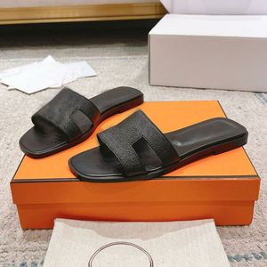 Summer Fashion Ladies Square Head for Slippers H-Belt <b>Net</b> Red Joker Beach Sandals Lightweight Non-Slip Wear-Resistant - Product Image 2